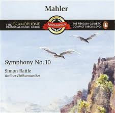 MAHLER-SYMPHONY NO 10 RATTLE CD VG