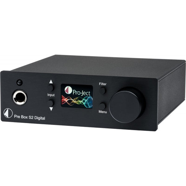PROJECT-PRE BOX S2 DIGITAL MICRO PRE-AMPLIFIER BLACK  *NEW*