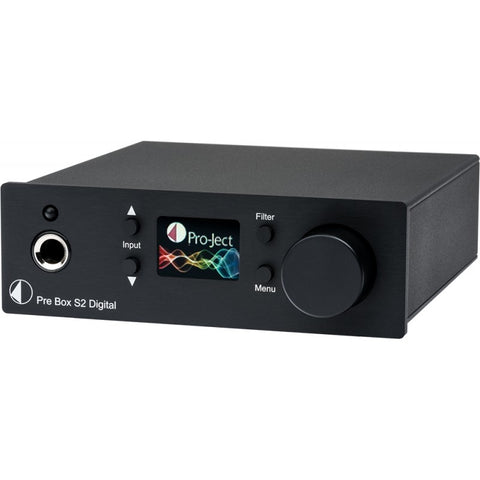PROJECT-PRE BOX S2 DIGITAL MICRO PRE-AMPLIFIER BLACK  *NEW*