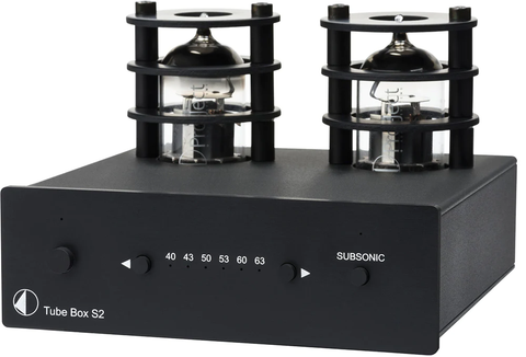 PROJECT-TUBE BOX S2 PHONO PRE-AMPLIFIER BLACK *NEW*
