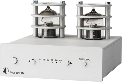 PROJECT-TUBE BOX S2 PHONO PRE-AMPLIFIER SILVER *NEW*