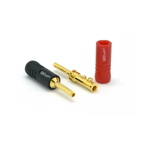QED-BANANA PLUGS PAIR *NEW*