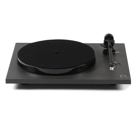 REGA-PLANAR 1 MATT BLACK TURNTABLE *NEW*