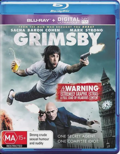 GRIMSBY BLURAY VG+
