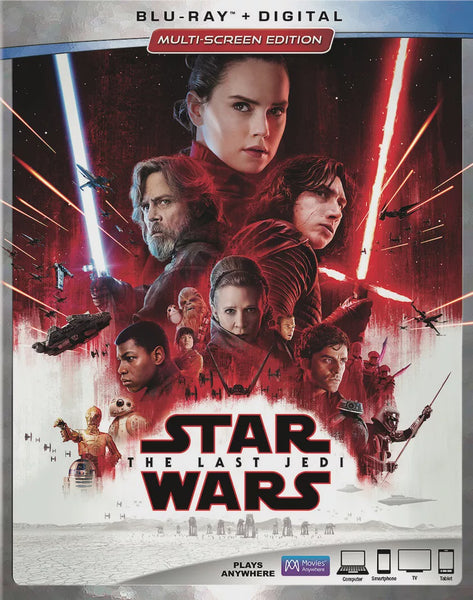 STAR WARS - THE LAST JEDI 2BLURAY NM