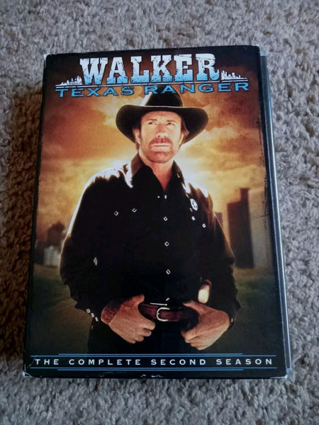WALKER TEXAS RANGER SEASON TWO REGION ONE 7DVD VG