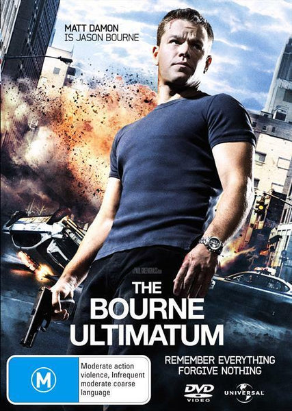 BOURNE ULTIMATUM DVD NM