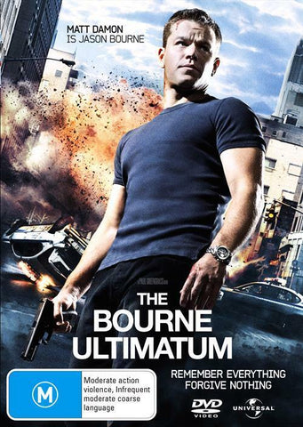 BOURNE ULTIMATUM DVD NM