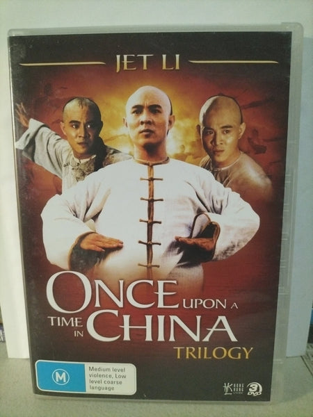 ONCE UPON A TIME IN CHINA 3DVD VG