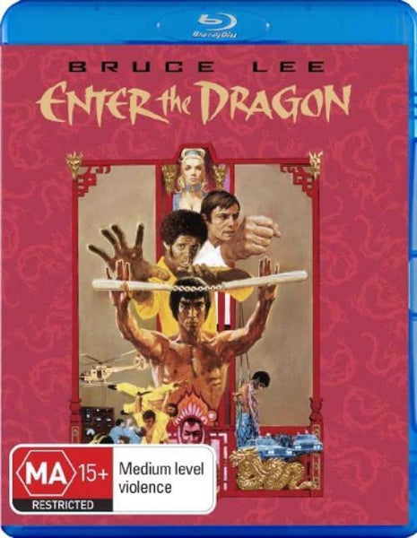 ENTER THE DRAGON BLURAY VG+