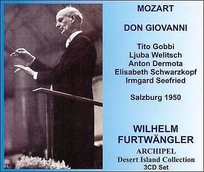 MOZART-DON GIOVANNI WILHELM FURTWANGLER 3CD NM