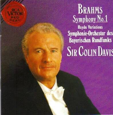 BRAHMS-SYMPHONY NO.1 HAYDN VARIATIONS CD VG+