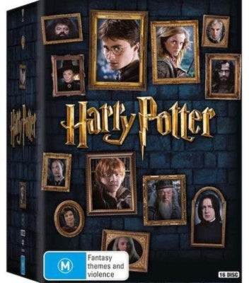 HARRY POTTER COLLECTION 16DVD VG