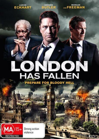 LONDON HAS FALLEN DVD VG+