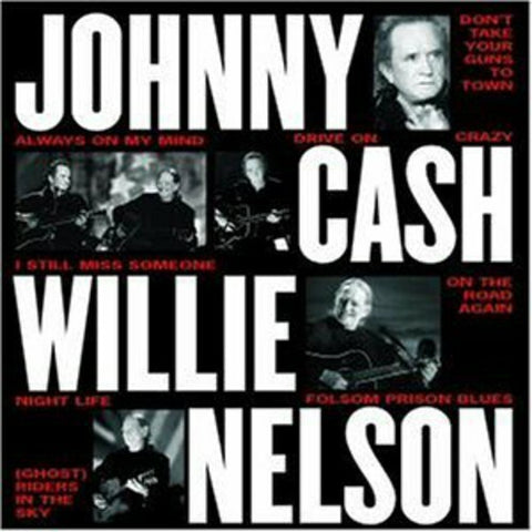CASH JOHNNY & WILLIE NELSON-VH1 STORYTELLERS CD VG