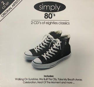 SIMPLY 80'S-VARIOUS ARTISTS 2CD VG+