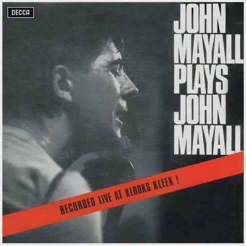 MAYALL JOHN-PLAYS JOHN MAYALL RED/ BLACK MARBLE VINYL LP *NEW*