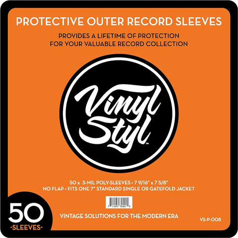 OUTER SLEEVES PLASTIC 50PK