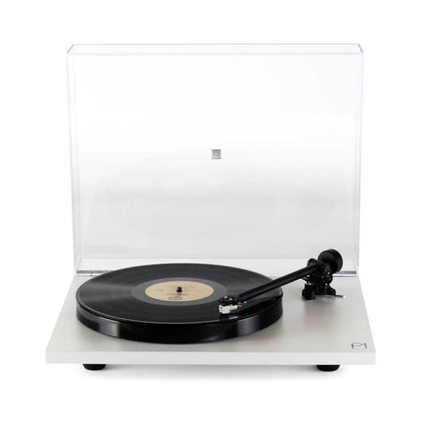 REGA-PLANAR 1 MATT WHITE TURNTABLE *NEW*