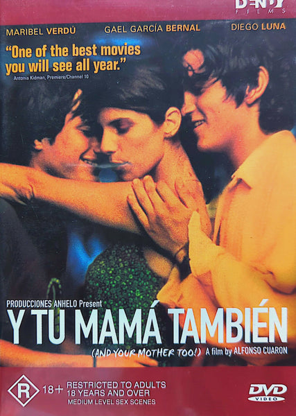 Y TU MAMA TAMBIEN AND YOUR MOTHER TOO! DVD NM
