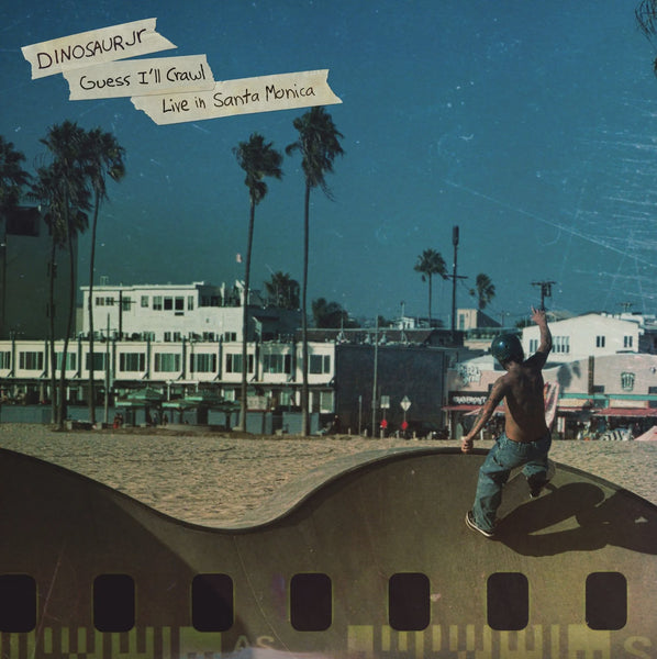 DINOSAUR JR-GUESS I'LL CRAWL LIVE IN SANTA MONICA WHITE VINYL `LP *NEW*
