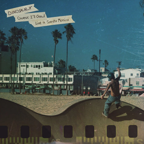 DINOSAUR JR-GUESS I'LL CRAWL LIVE IN SANTA MONICA WHITE VINYL `LP *NEW*