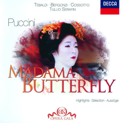 PUCCINI GIACOMO - MADAMA BUTTERFLY HIGHLIGHTS CD VG