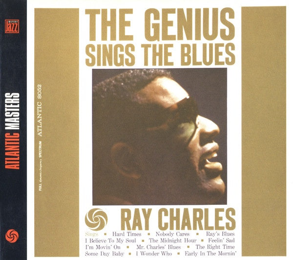 CHARLES RAY-THE GENIUS SINGS THE BLUES CD VG