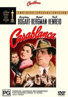 CASABLANCA - REGION 1 DVD NM