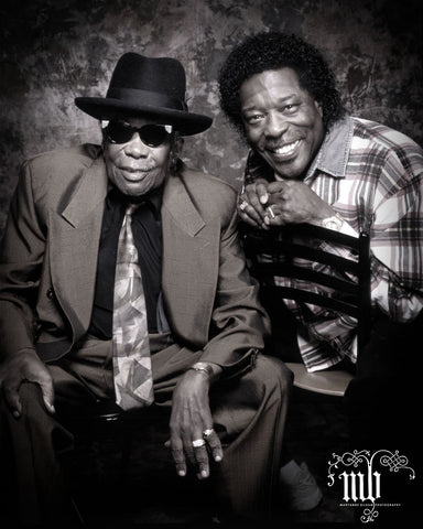 HOOKER JOHN LEE & BUDDY GUY - LIMITED EDITION MARYANNE BILHAM PHOTOGRAPHIC PRINT *NEW*