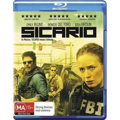 SICARIO BLURAY VG+