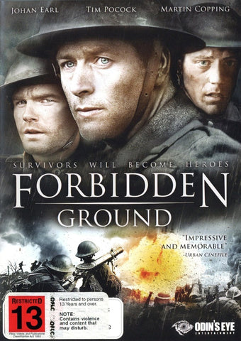 FORBIDDEN GROUND R13 DVD VG