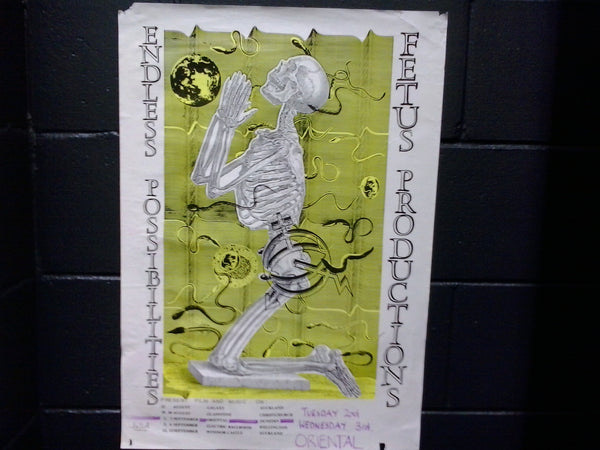 FETUS PRODUCTIONS-ENDLESS POSSIBILITIES ORIGINAL TOUR POSTER