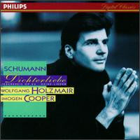 SCHUMANN ROBERT-DICHTERLIEBE / LIEDERKREIS OP 24 HOLZMAIR COOPER CD VG+