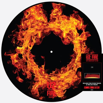 U2-FIRE PICTURE DISC 12" *NEW*