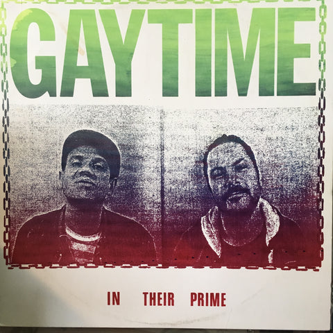 GAYTIME-IN THEIR PRIME BROWN SPLATTER VINYL NM COVER VG+