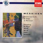 MESSIAEN QUATUOR LA FIN DU TEMPS CD NM