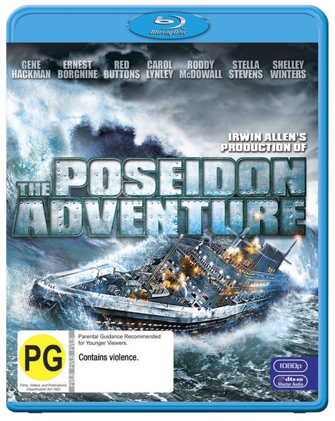 POSEIDON ADVENTURE BLURAY VG+