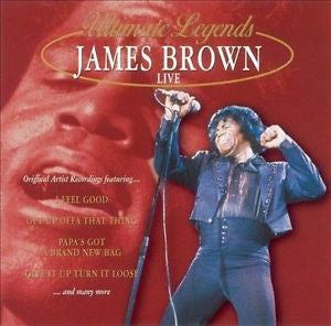 BROWN JAMES-ULTIMATE LEGENDS LIVE CD VG