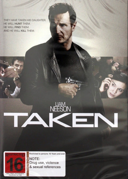 TAKEN 1 & 2 REGION 2 2DVD VG