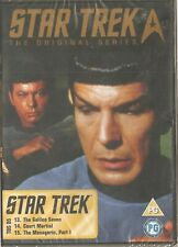 STAR TREK THE ORIGINAL SERIES DISC 5 EPS. 13,14,15 DVD VG