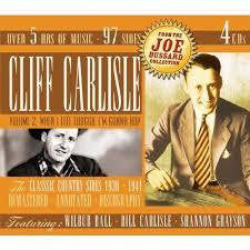 CARLISLE CLIFF-VOL 2. WHEN I FEEL FROGGIE 4CD NM