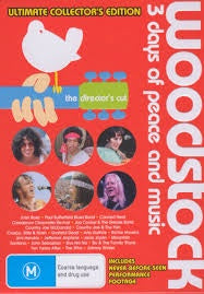 WOODSTOCK THE DIRECTORS CUT 4DVD VG