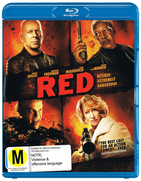 RED BLURAY VG