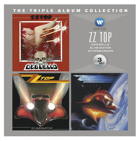 ZZ TOP-TRIPLE ALBUM COLLECTION 3CD VG