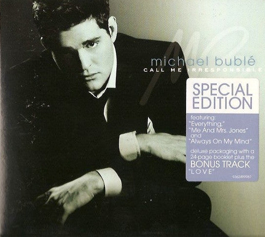 BUBLE MICHAEL-CALL ME IRRESPONSIBLE CD VG