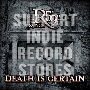 ROYCE DA 5'9-DEATH IS CERTAIN RED VINYL 2LP *NEW*