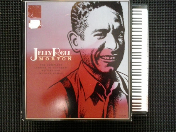 MORTON JELLY ROLL-COMPLETE LIBRARY OF CONGRESS REC 8CD VG