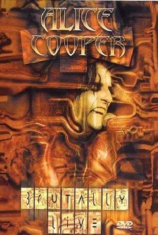 COOPER ALICE-BRUTALLY LIVE DVD VG+