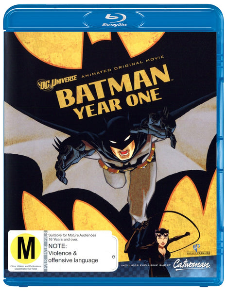 BATMAN YEAR ONE BLURAY VG+